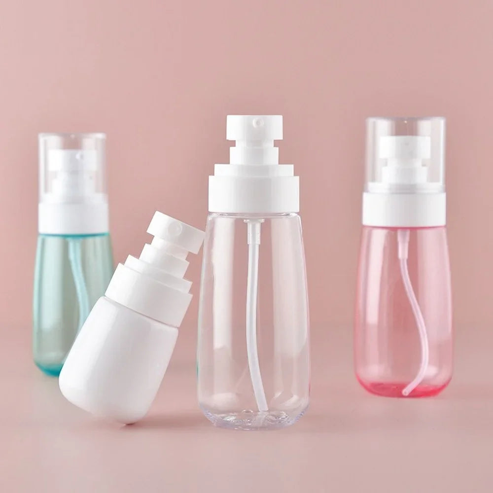 30/60/80/100ml Portable UPG Spray Bottle Fine Mist Hydrating Toner Skin Care Cosmetics Separate Bottle Travel Refillable Bottle