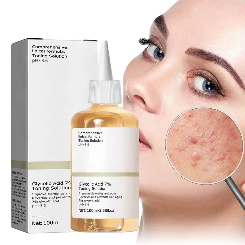 Toner Remove Acne Fade Acne Glycolic Acid 7% Marks Improve Skin Hydrating Whitening Moisturize Toning Ordinary Original Products